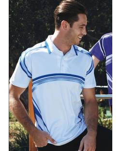 Sublimated Gradated Polo, Mens